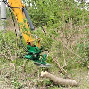Troncatrice Idraulica per Legno Resistente, Attrezzatura per Escavatore per Rimozione Alberi su Strade Pericolose - Product Image 5