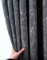 Produits prêts tout notre site Web quantité minimale de commande 1 rouleau Jacquard vague conception rideau matériel tissu