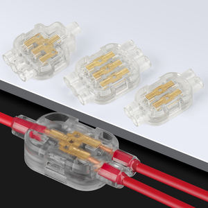 Connecteur de câble LED/<span class=keywords><strong>RGB</strong></span> étanche IP68 en PC transparent avec gel de scellement pour usage extérieur 3-3 broches/2-2 broches/1-2 broches/1-3 broches - Product Image 6