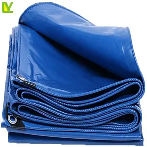 Heavy Duty Tarpaulin,Tarps,PVC Tarpaulin Double-Sided Waterproof Tent Tarps Sunshade Anti-Uv Ground Sheeting Cover