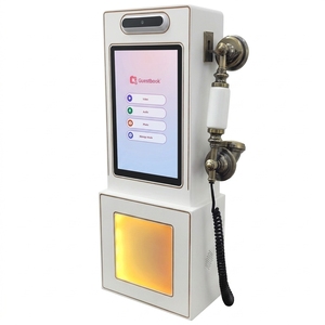 Libro de Visitas con Pantalla Táctil de 10.1'', Grabador de Voz con Audio y Video, Libro de Visitas para Bodas y Eventos, Cabina Telefónica Retro con Video - Product Image 2