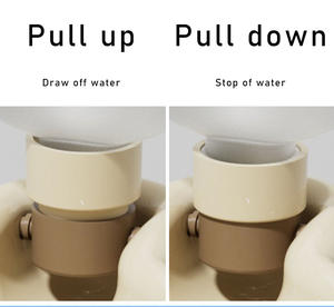 ขวดน้ำดื่มแบบพกพาที่ปิดสนิทสำหรับสุนัขและแมวเครื่องจ่ายน้ำแบบพับได้อุปกรณ์สำหรับสัตว์เลี้ยง - Product Image 4