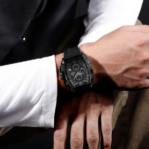 นาฬิกา NAVIFORCE 6101 แบรนด์คุณภาพสูง นาฬิกาสปอร์ตผู้ชาย ควอตซ์ กันน้ำ 50 เมตร สายซิลิโคน แสดงวันที่ นาฬิกาแท้สำหรับผู้ชาย - Product Image 3