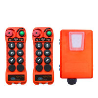JYRDI Q600 2 Transmisores y 1 Receptor, Control Remoto por Radio para Grúa, Control Remoto de Larga Distancia, Seguro y Eficiente