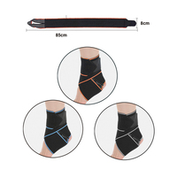Réglable Sport Cheville Bande De Protection Brace Soutien Protection Des Blessures À Lacets Compression Cheville Brace HA05029