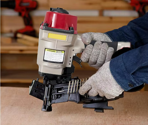 <span class=keywords><strong>Precio</strong></span> de fábrica, clavadora de bobina profesional para trabajo en madera, estructura de techos, soporte de clavadora, grapadora de aire OEM - Product Image 5