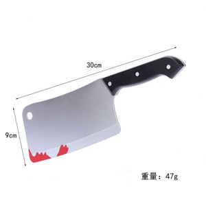 Halloween Decor Faked Bloody Sharp Horror Toys Simulation Weapon Kitchen Knife <b>Props</b> <b>Party</b> Cosplay Supplies - Product Image 3