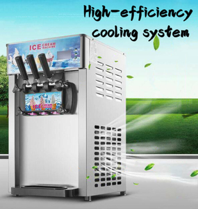 Máquina de Hielo Suave Comercial de 1200W, 18L/H, Pantalla LED, 3 Sabores y Colores Disponibles, IC-2, Máquina de Hielo de 3 Sabores, 18L/H C - Product Image 4