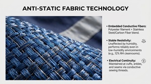 Vêtements ignifuges, résistants aux flammes, antistatiques et de protection contre les arcs électriques pour électriciens et travailleurs des services publics - Product Image 3