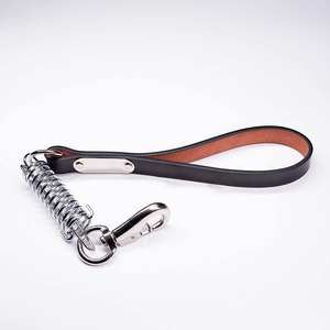 Short Hand Spring <b>Dog</b> Leash - Metal <b>Hook</b> - Product Image 2