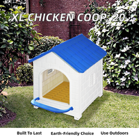 Vente chaude aux États-Unis, maison pour animaux de compagnie écologique, petite et ronde, poulailler pour plusieurs poulets, salon intérieur, plastique, toutes saisons