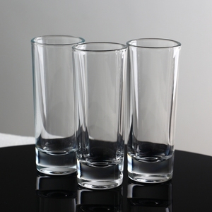 Bicchierini a Base pesante trasparente, bicchierino alto 2 once per whisky, Tequila, <span class=keywords><strong>Vodka</strong></span> - Product Image 2