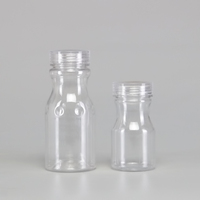 Flacon en plastique PET de qualité pharmaceutique 60 ml 120 ml pour capsules, comprimés et compléments alimentaires