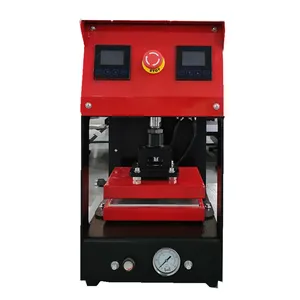 10-20 Tons Pressure Electric Auto Control Heat Press Machine Dual Heating Plates 15*20cm