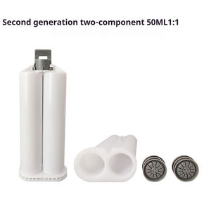 50ml 2:1 adesivo a 1:1 bicomponente 10:1AB colla epossidica pistola mista tubo di plastica universale cartuccia colla con Putter - Product Image 4