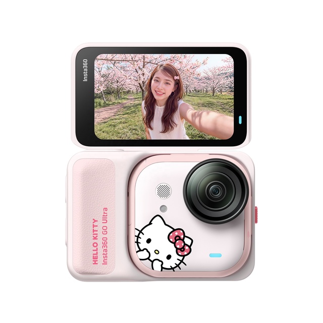 Insta360 GO Ultra 4K 60fps Tiny Vlog Camera 5nm AI Chip Wearable Hands Free POV Cam for TikTok YouTube Original