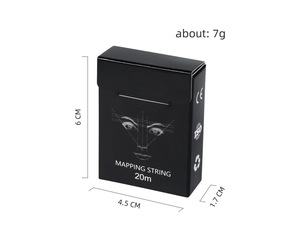 Fil de cartographie des sourcils pré-encré noir et blanc de 20 m pour microblading, idéal pour la formation en académie - Product Image 6