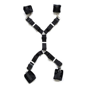 Adult Sex Toys SM Lit réglable avec manchettes et chevilles - Product Image 2