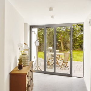 Cửa Sổ Và Cửa Ra Vào Khung Nhôm Đen Cửa Sổ Bản Lề Nhôm Chất Lượng Cao - Product Image 6