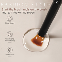 Solution dégraissante pour ongles en gel UV personnalisée de 30 ml, couche adhésive de surface française, dissolvant de vernis à ongles, non toxique, végétalien, écologique, liquide