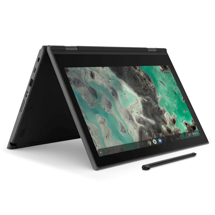 500e 2nd Chromebook Flip design Celeron N4000 Chrome OS touchscreen HD Student Laptops