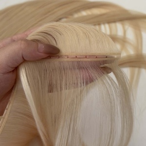 ต่อผมรัสเซียคุณภาพดีที่สุดปี 2025 ผมแท้แบบเวอร์จิ้น Genius Weft สำหรับร้านเสริมสวย - Product Image 3