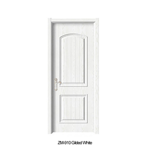Fabricante WPC Puerta de entrada impermeable Diseño minimalista WPC Puerta de baño para el hogar - Product Image 3