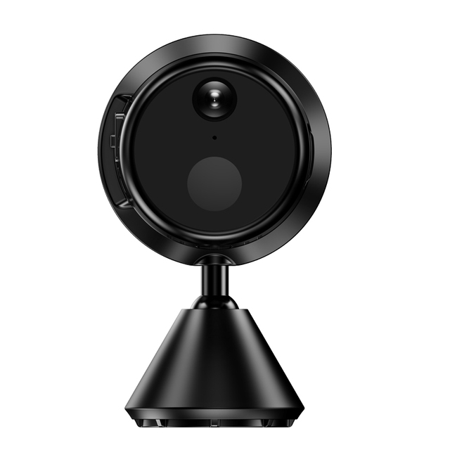 4G Mini Network Indoor IP Camera with CMOS Sensor Motion Detection for Pet Baby Battery Operated Cloud Surveillance for Home Use
