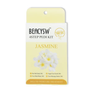 Gel de Pédicure Spa en Gelée de Jasmin Vegan Bio <span class=keywords><strong>Poudre</strong></span> Citron Lavande Rose Arôme Stock Sec Fournitures Manucure Pédicure - Product Image 4