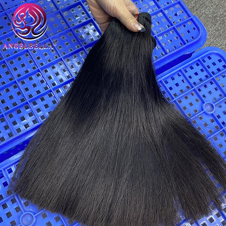 Super Double Drawn Bone Straight Hair Silky Bone Donor Straight Virgin Human Hair