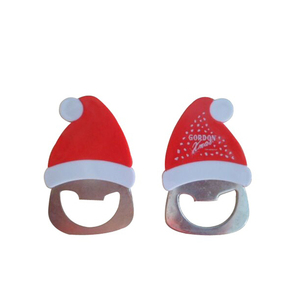 Khuyến mại bán buôn tùy chỉnh OEM ODM mở chai kim loại giáng sinh in hình dạng cây bia mở chai cho quà tặng - Product Image 5