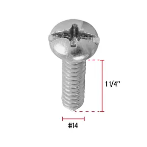 Master con 24 unità di borsa con viti a foglio 100, 14x1-1/4 ', feroce - Product Image 2