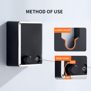 High-quality Portable Clothesline Retractable <b>Wall</b> Mounted Steel Clothesline Retractable Indoor Cloth Hanger Rack - Product Image 6