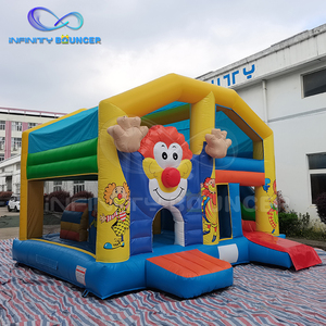 Chú hề <span class=keywords><strong>Inflatable</strong></span> thư bị trả lại Nhà trượt nảy nhảy lâu đài <span class=keywords><strong>Inflatable</strong></span> ngoài trời Toddler <span class=keywords><strong>Inflatable</strong></span> Bouncer với trượt - Product Image 2