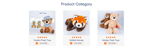 Juguetes de Peluche Personalizados Joy's Hug CPT1524, Peluches de Algodón Súper Suaves, Venta al por Mayor OEM ODM, Juguetes para Fiestas de Bebés - Product Image 4