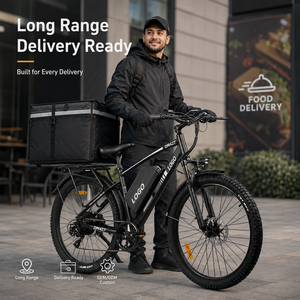 Bicicleta Eléctrica de Montaña de Alta Velocidad con Motor Eléctrico, 27.5 Pulgadas, 108 km de Autonomía, para Repartidores, Precio de Fábrica - Product Image 1