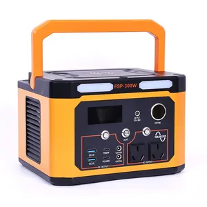 300w Portable Solar Power Station Energy Storage Power Supply Outdoor Solar Power Generator For Home