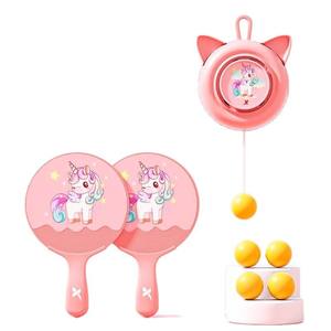 เครื่องฝึกปิงปองแบบแขวน Xkids สำหรับเด็ก พร้อมระบบส่งลูกอัตโนมัติ ปรับมุมได้ 9 ระดับ ของเล่นฝึกซ้อมในร่มสำหรับเด็กชายและเด็กหญิง - Product Image 4