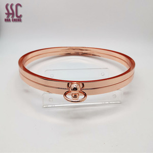 Caja con marco de monedero de metal de 18cm, marco de monedero de embrague de forma redonda para bolso con juego de cadena <span class=keywords><strong>Handel</strong></span> - Product Image 6