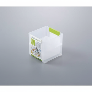 Caja de almacenamiento de plástico transparente S para tamizar y separar convenientemente - Product Image 1