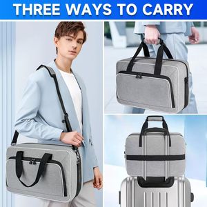 Étui de transport pour PS5 en polyester grande capacité, coque rigide, fermeture éclair, résistant à l'eau, sac de protection portable pour PlayStation 5 - Product Image 6