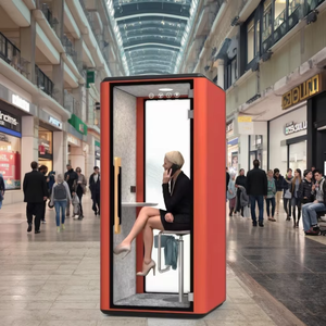 Cabina insonorizada individual de diseño moderno, cápsulas de oficina móviles y muebles para sala de pruebas de audición directamente del fabricante - Product Image 6