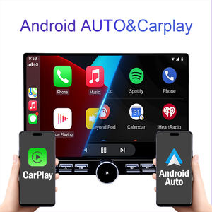 Đầu CD xe hơi 13 inch, một núm điều khiển, hỗ trợ Carplay không dây và tích hợp WiFi - Product Image 4