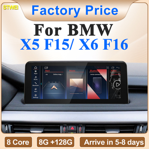 CNSTWEI ระบบ Android UI รุ่นใหม่ ID6 ID7 ID8 รองรับ Wireless Carplay AUTO สำหรับ BMW X5 F15 X6 F16 NBT EVO เครื่องเล่นวิดีโอในรถยนต์ พร้อมระบบนำทาง GPS - Product Image 2
