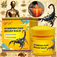 Baume Chauffant Scorpion pour Soins de Santé : Crème Apaisante Contre la Fatigue Musculaire, les Douleurs, les Rhumatismes, les Maux de Dos, les Contusions et les Crampes – À Base d'Herbes Naturelles
