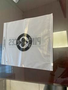 Wholesale Factory Packaging Custom Logo Black Frosted Zipper <b>Bag</b> Good Heat Stability <b>Small</b> Zip Lock Plastic <b>Bags</b> for Garment Use - Product Image 6