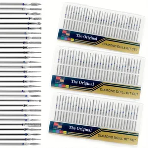 30PCS BOX Diamond Nail Drill Bits Set Precision Cuticle Bits, Highquality Bit Nail Tech Manicure <b>Pedicure</b> Remover <b>Tools</b> - Product Image 5