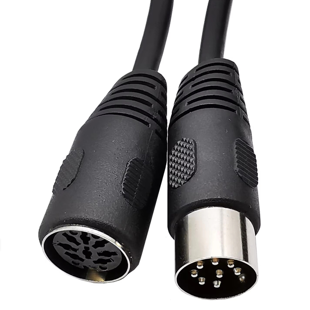 DIN 8 PIN Extention Speaker Audio Cable 3M 8 Pin Ribbon Cable