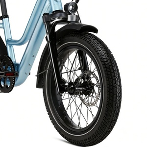 Bicicleta de Carga Familiar de 20''*4.0, <span class=keywords><strong>720</strong></span> <span class=keywords><strong>Wh</strong></span>, 90 Nm, Aluminio, Frenos de Disco Hidráulicos, 7 Velocidades, Palanca de Cambios de Pulgar - Product Image 2