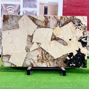 Prix de gros, pierre naturelle de luxe, dalles de marbre brésilien Pandora, marbre de luxe Pandora pour la décoration de résidences - Product Image 4